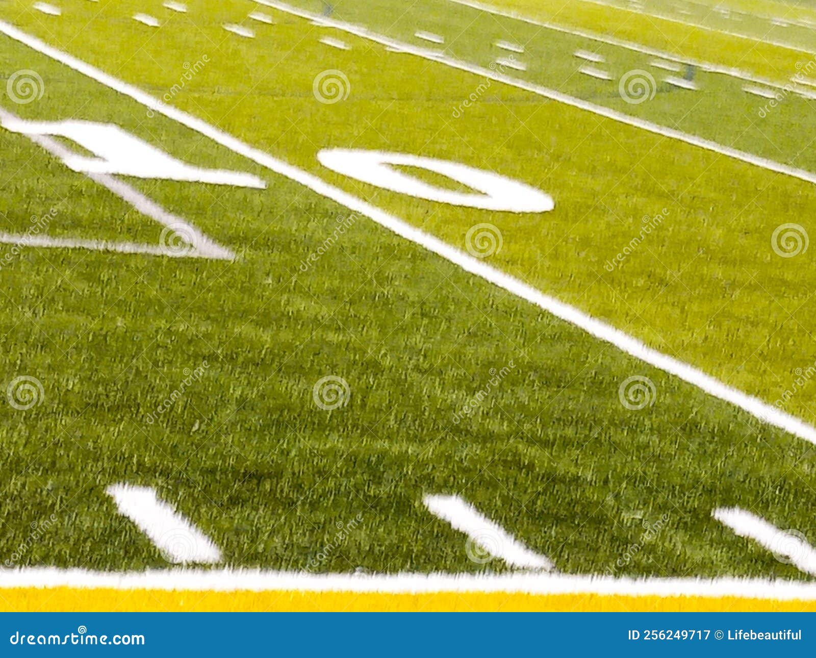 Football 10 Yard stock image. Image of arena, green 256249717