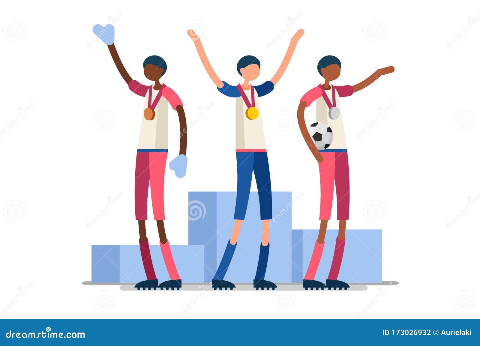 Footballer Symbol Soccer Team Winners Stock Vector Illustration Of how-to-draw-soccer-team-logos