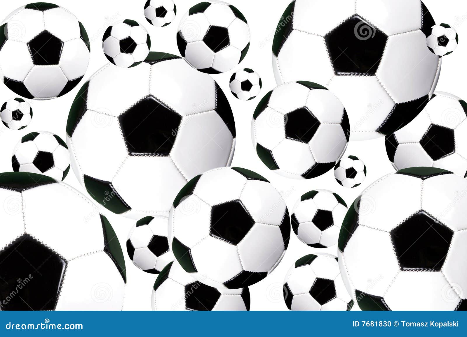 Black White Footballs Background Stock Photos Free & RoyaltyFree