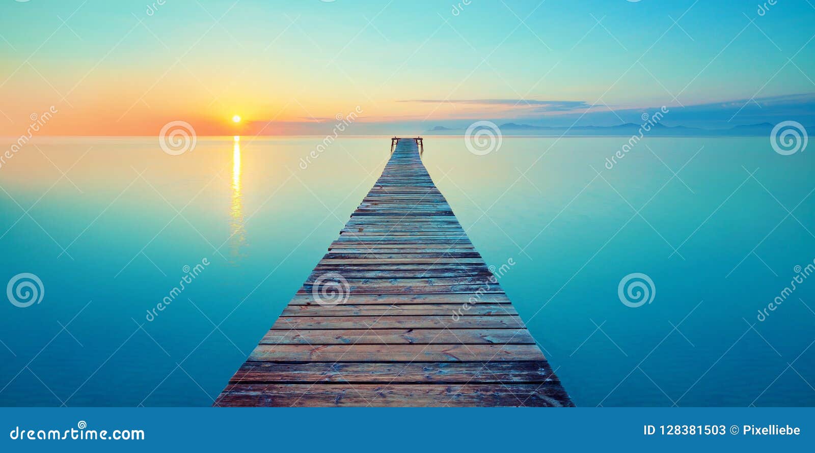 footbridge sea beach meditation journey calm hormone sunset sea yoga