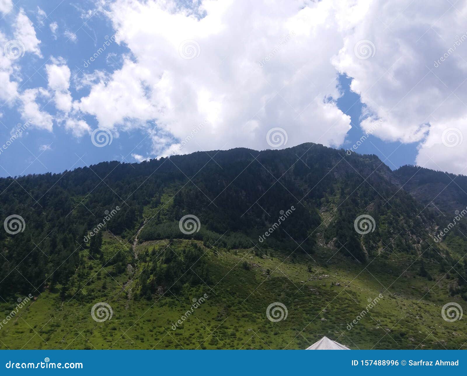 Foothills of Mountains stock photo. Image of hill, plains 157488996