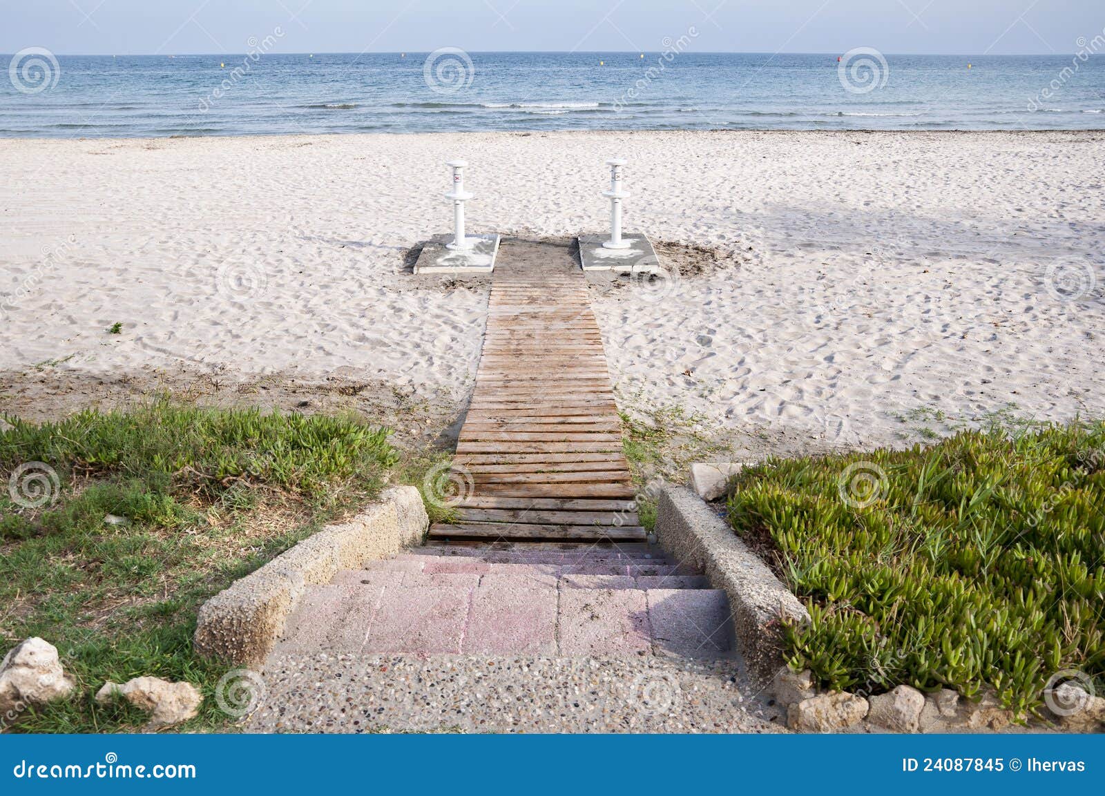 Dojazdowej Alicante baix plaży nabrzeżny comarca społeczności footpath lokalizować obrazka śródziemnomorskiego pola Santa denny Spain brać grodzki vinalopo drewniany