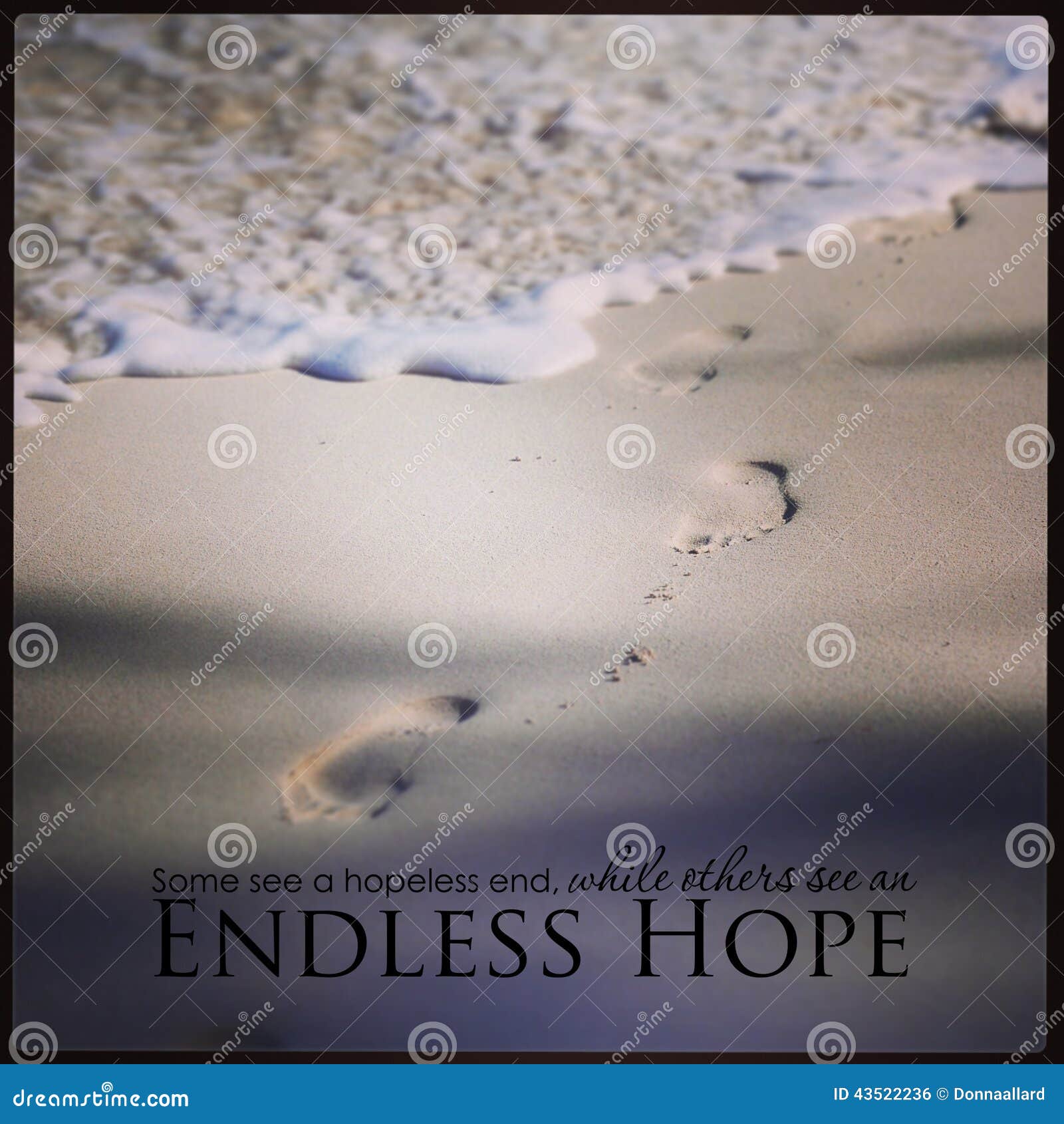 Footprints in the sand stock photo. Image of summer, life 43522236