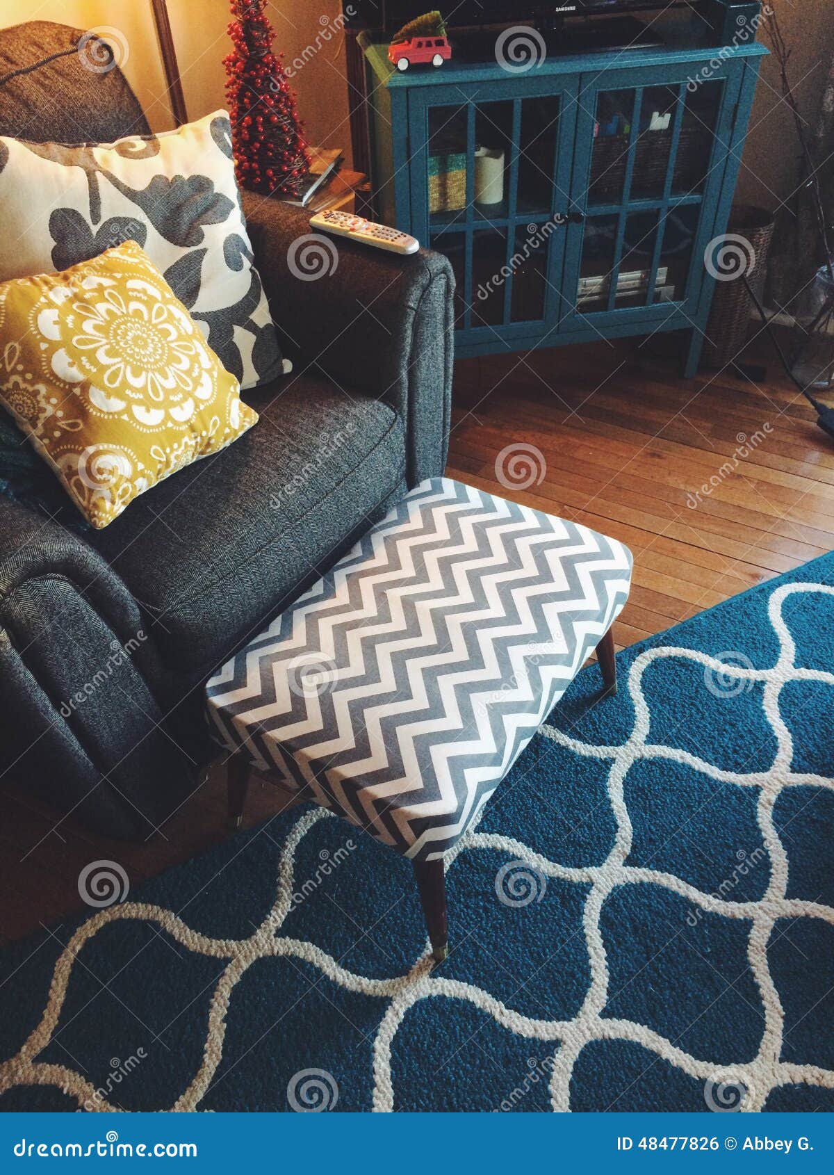 Footstool stock photo. Image of design, center, target 48477826