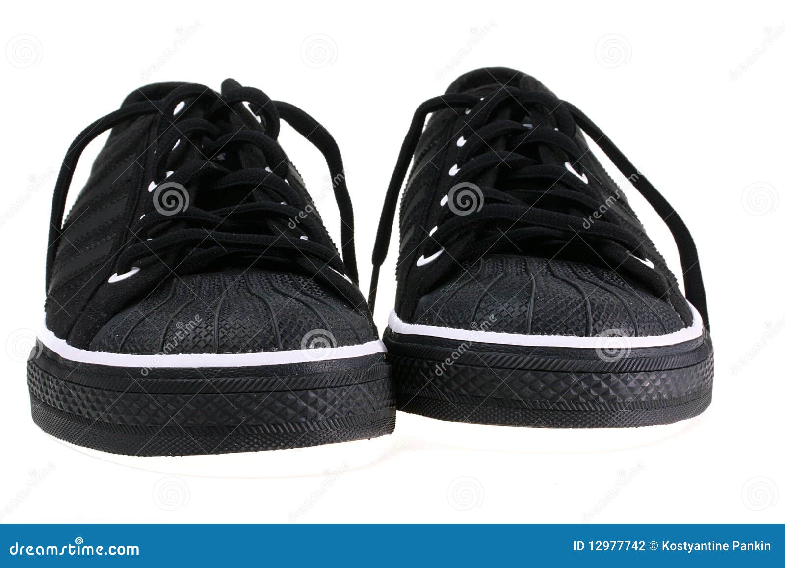 Footwear with black laces stock photo. Image of clothing 12977742