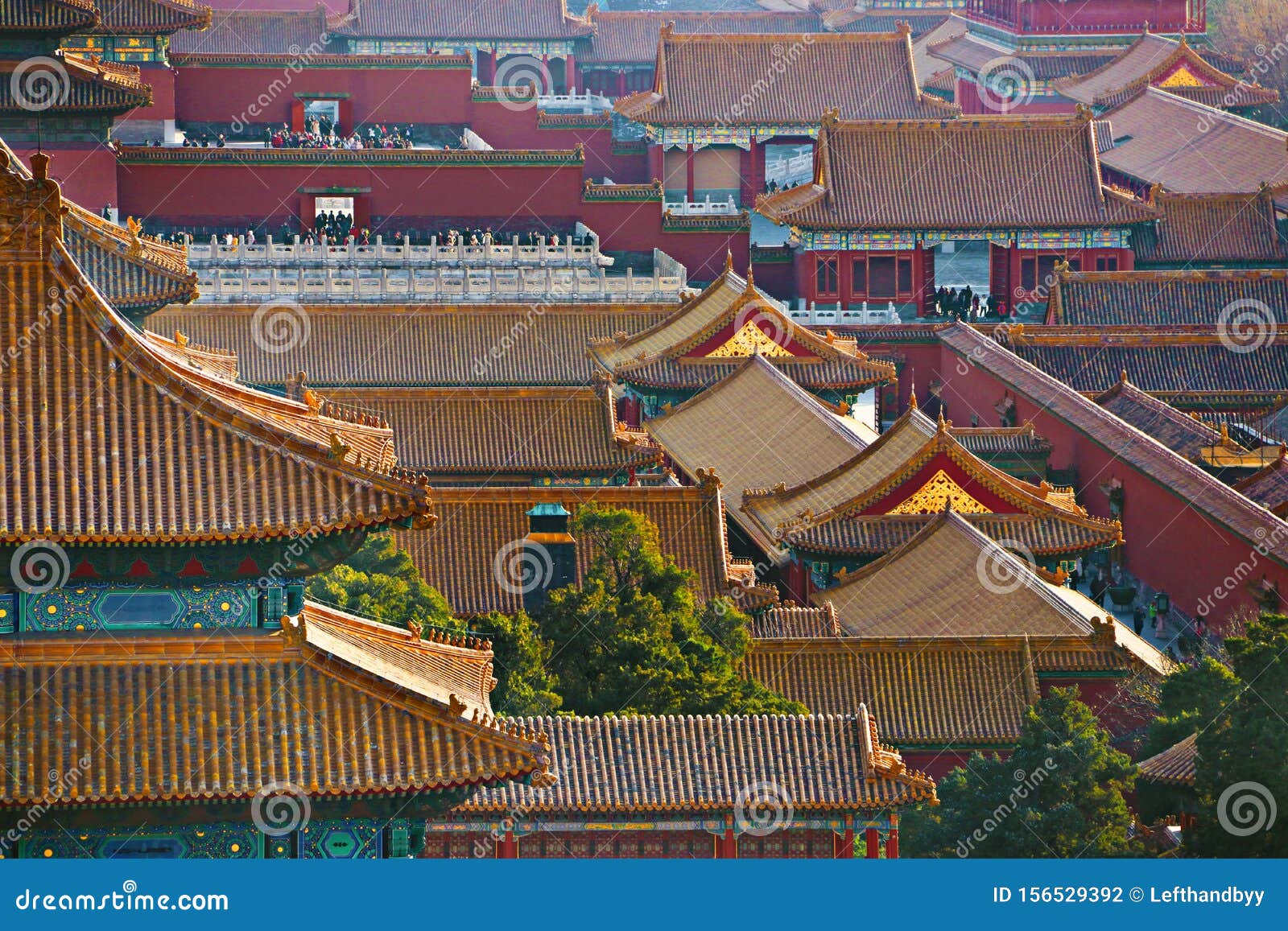 the forbidden city, beijing, china.