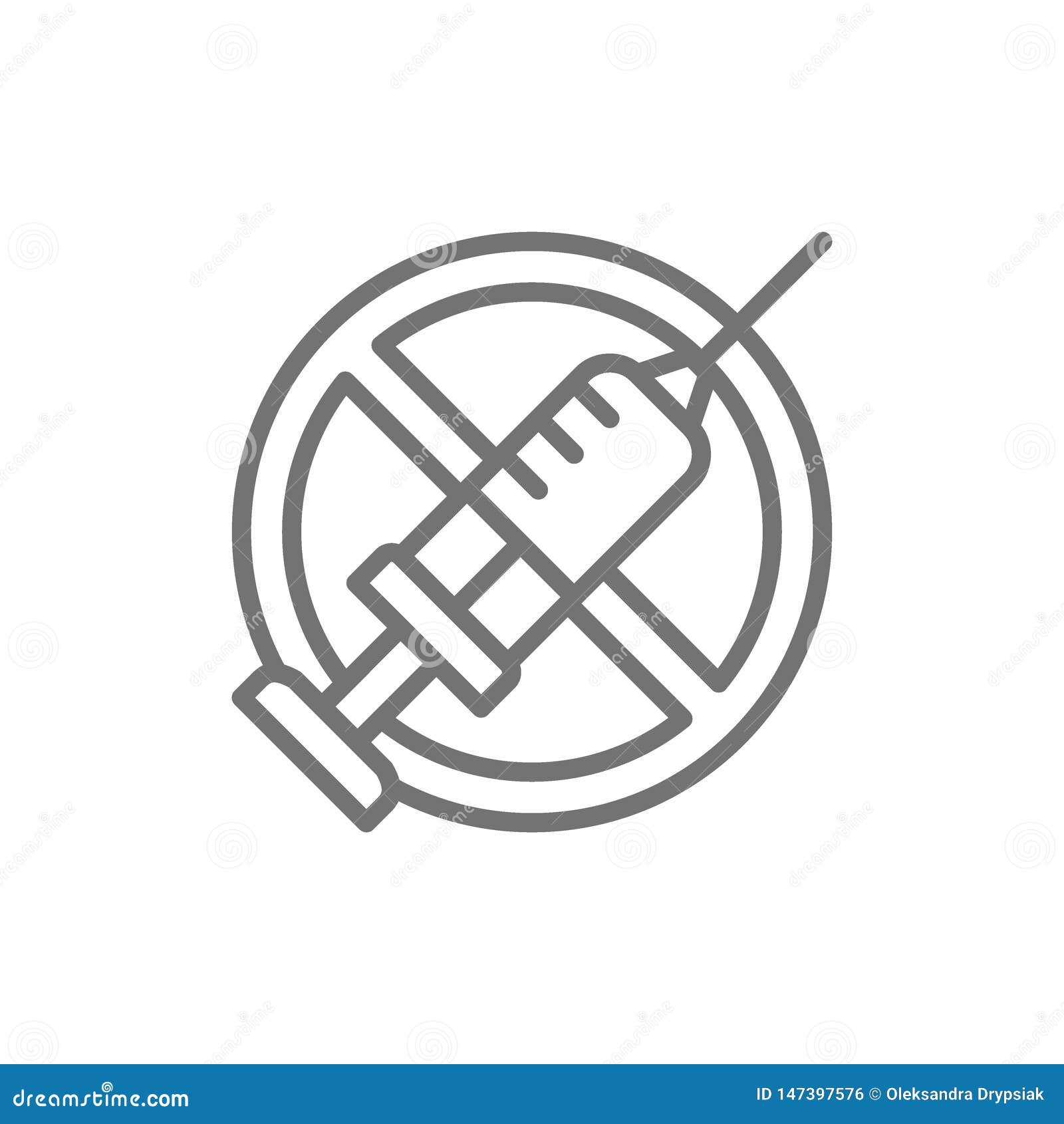 Forbidden Generic Outline Color icon