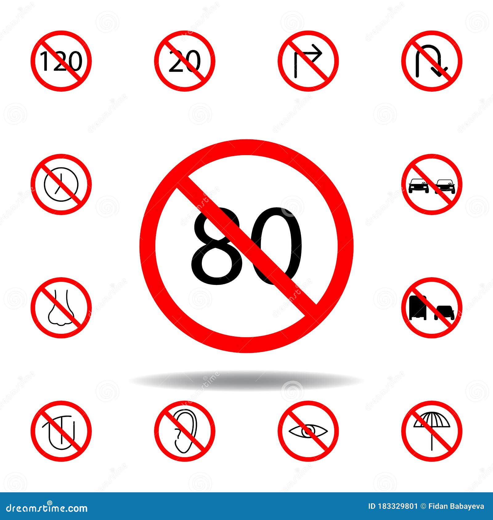 Forbidden Speed 120 Icon On White Background Can Be Used For , Logo