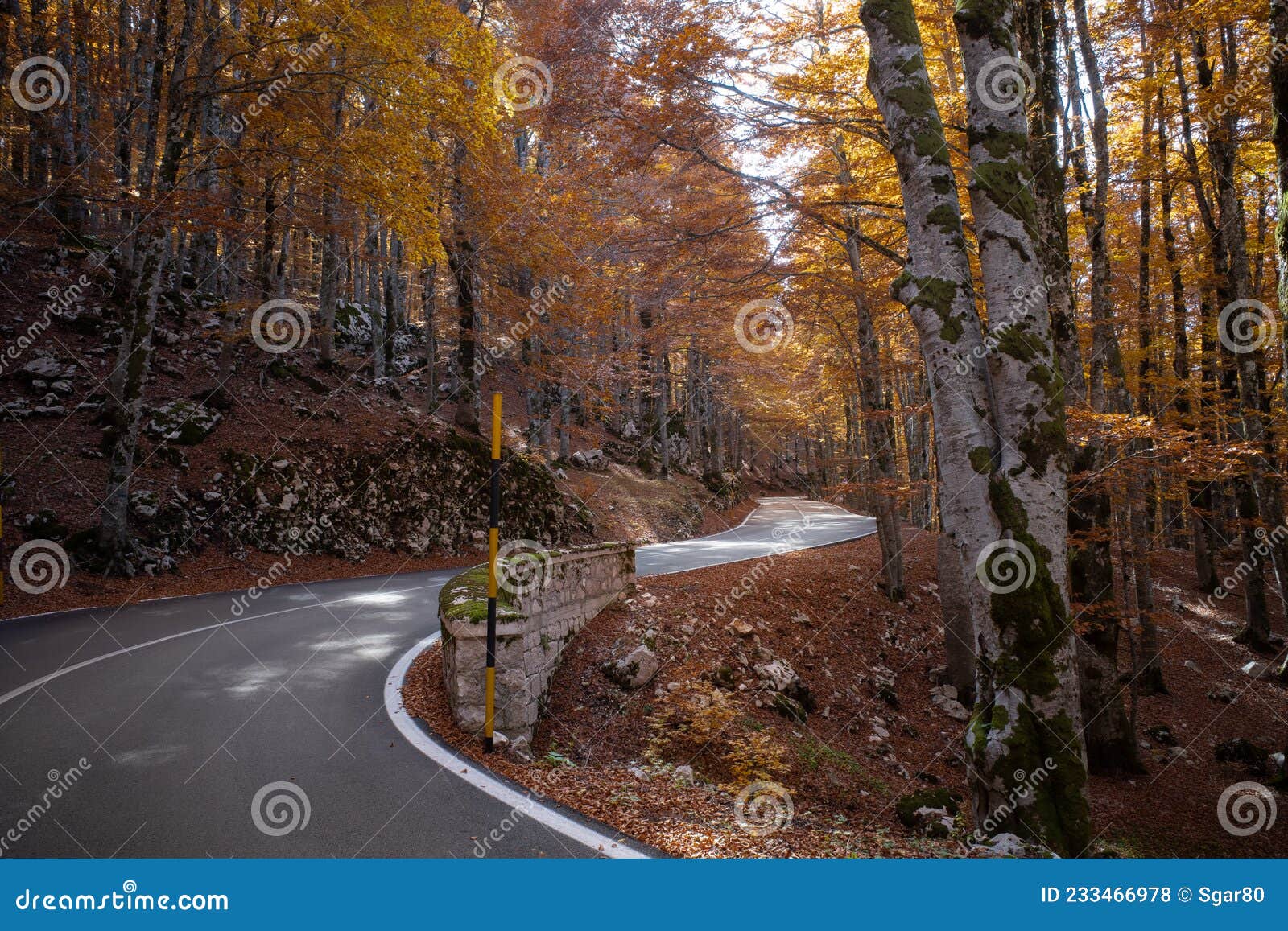 forca d`acero, pescasseroli, abruzzo, italia