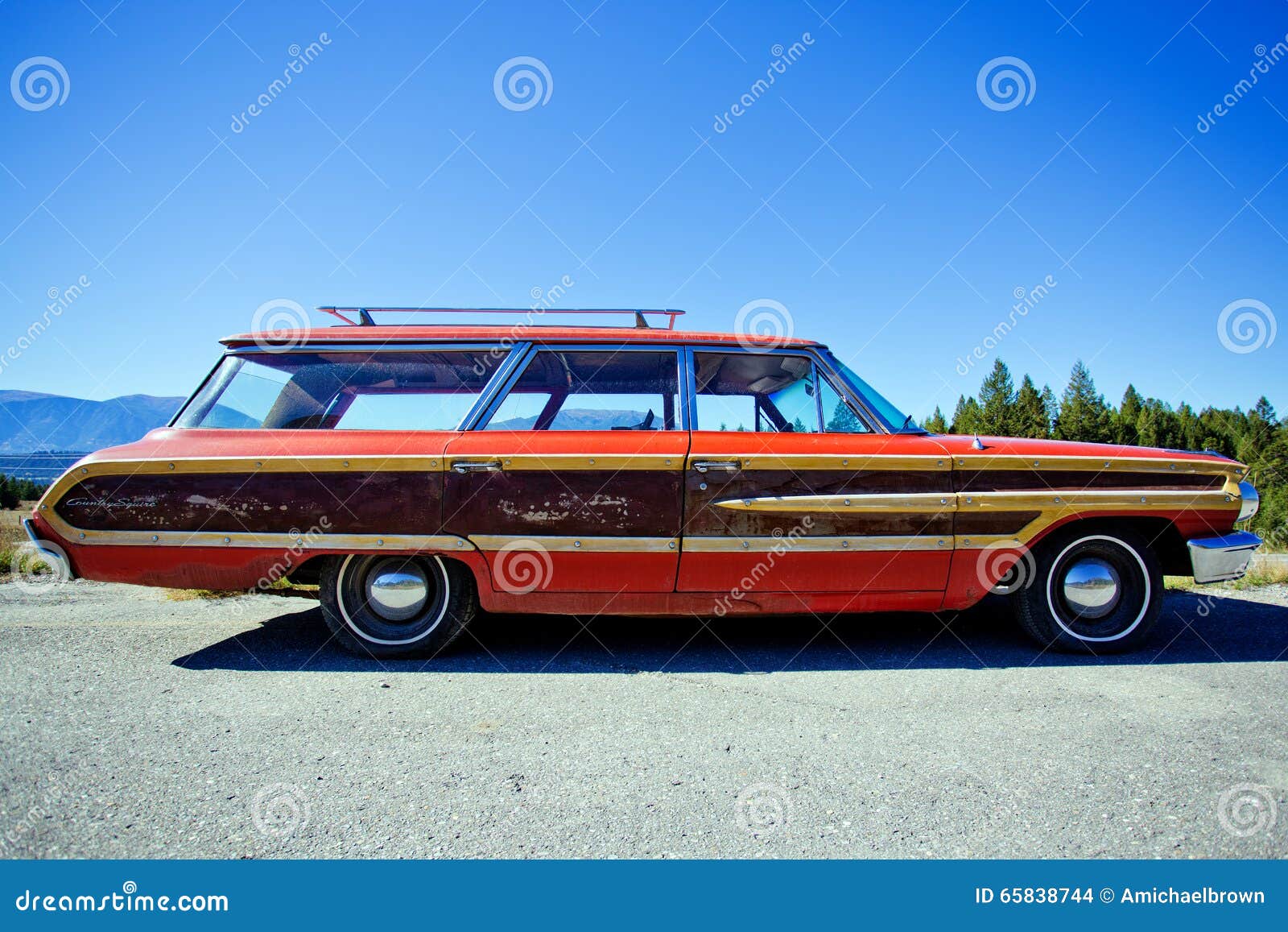 Postkarte > Ford Country Squire 