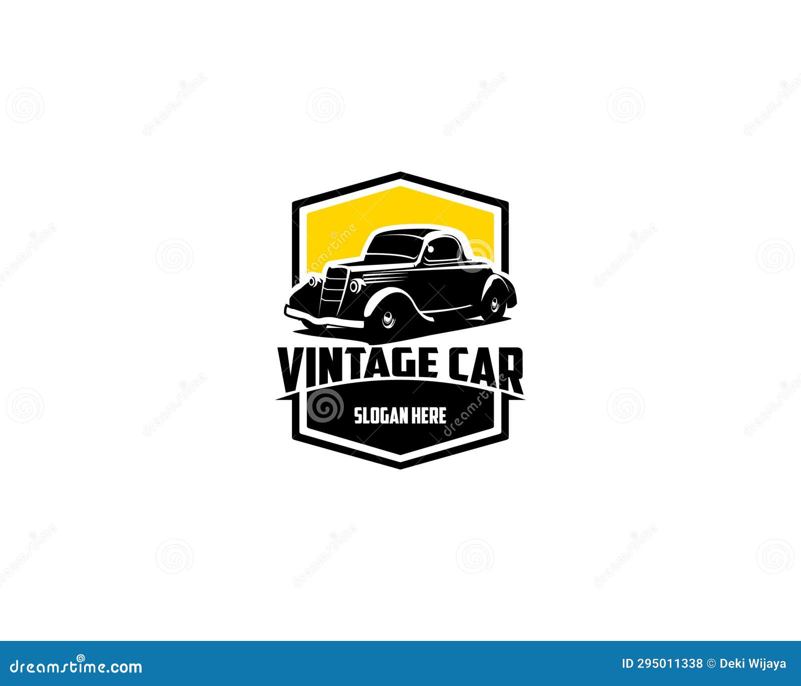 1932 Ford Coupe. Vintage Car Logo Silhouette. Isolated White Background ...