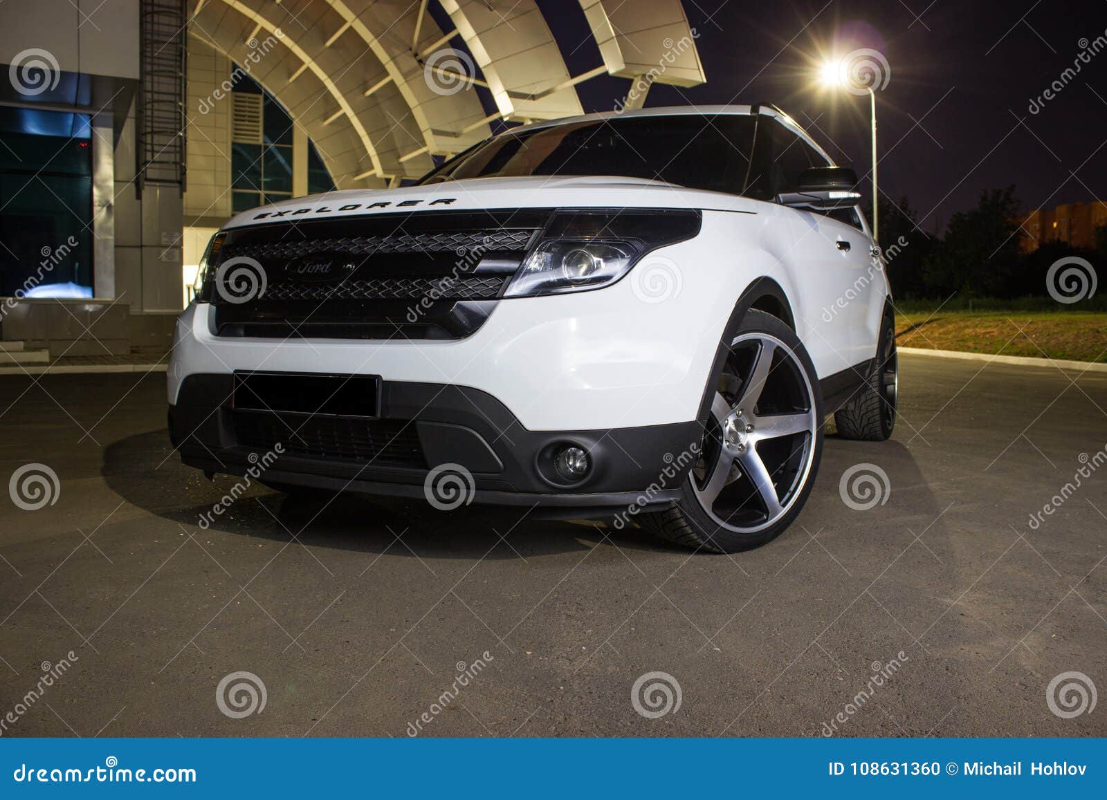 Ford Explorer white editorial image. Image of explorer - 108631360