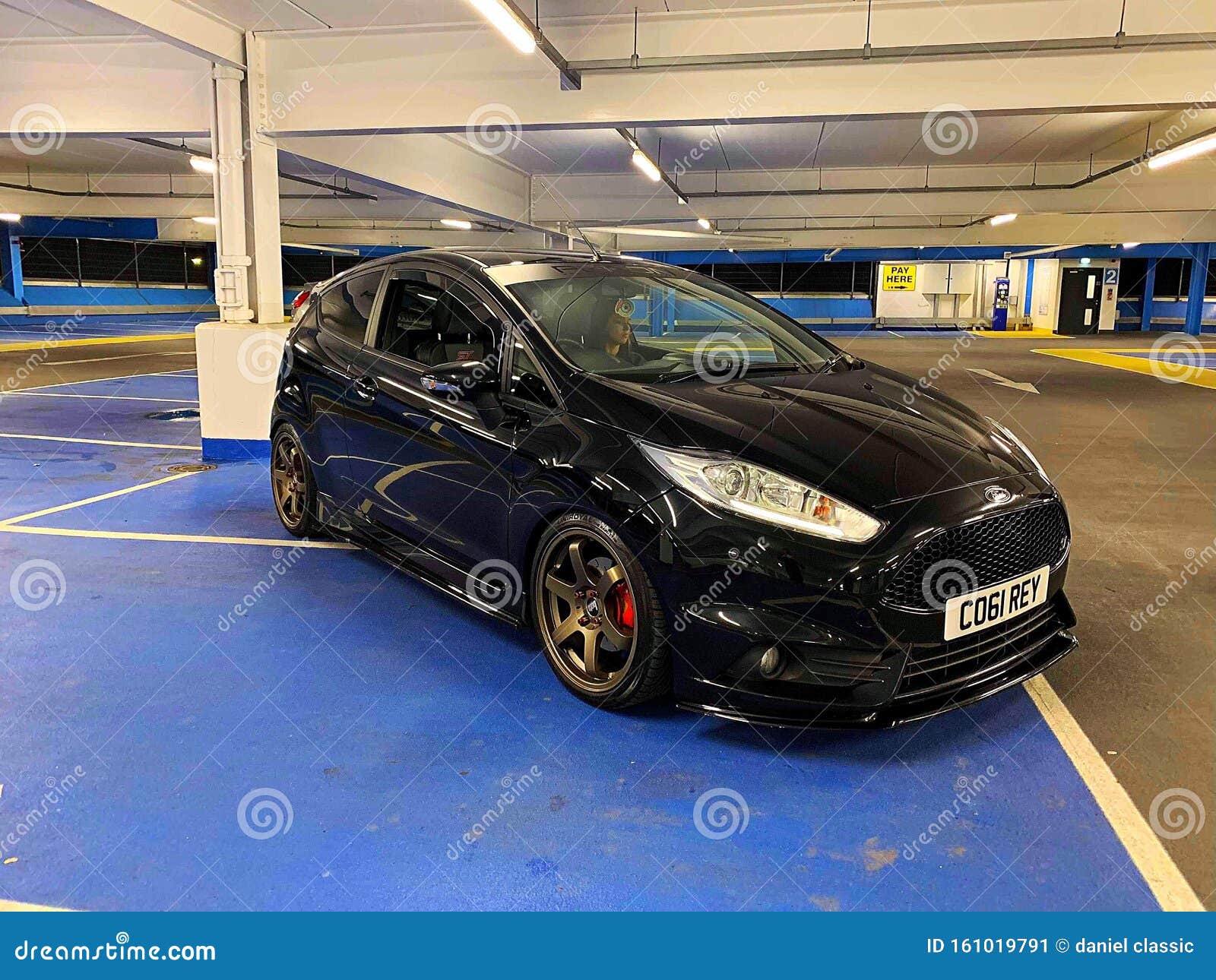 Ford Fiesta Mk7 Black Edition Editorial Photo - Image of edition