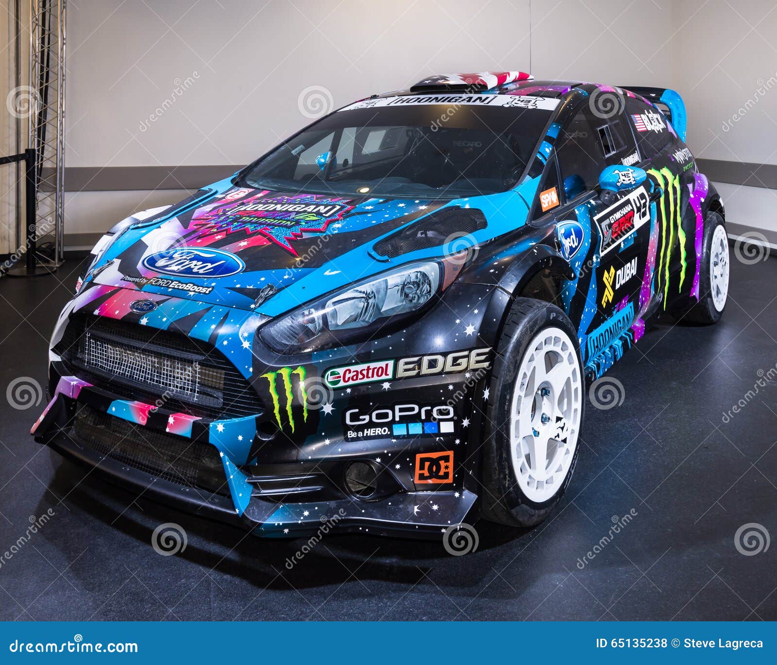 13 Ford Fiesta St Rx43 Ken Block Rallycross Editorial Stock Photo Image Of Speed Fiesta