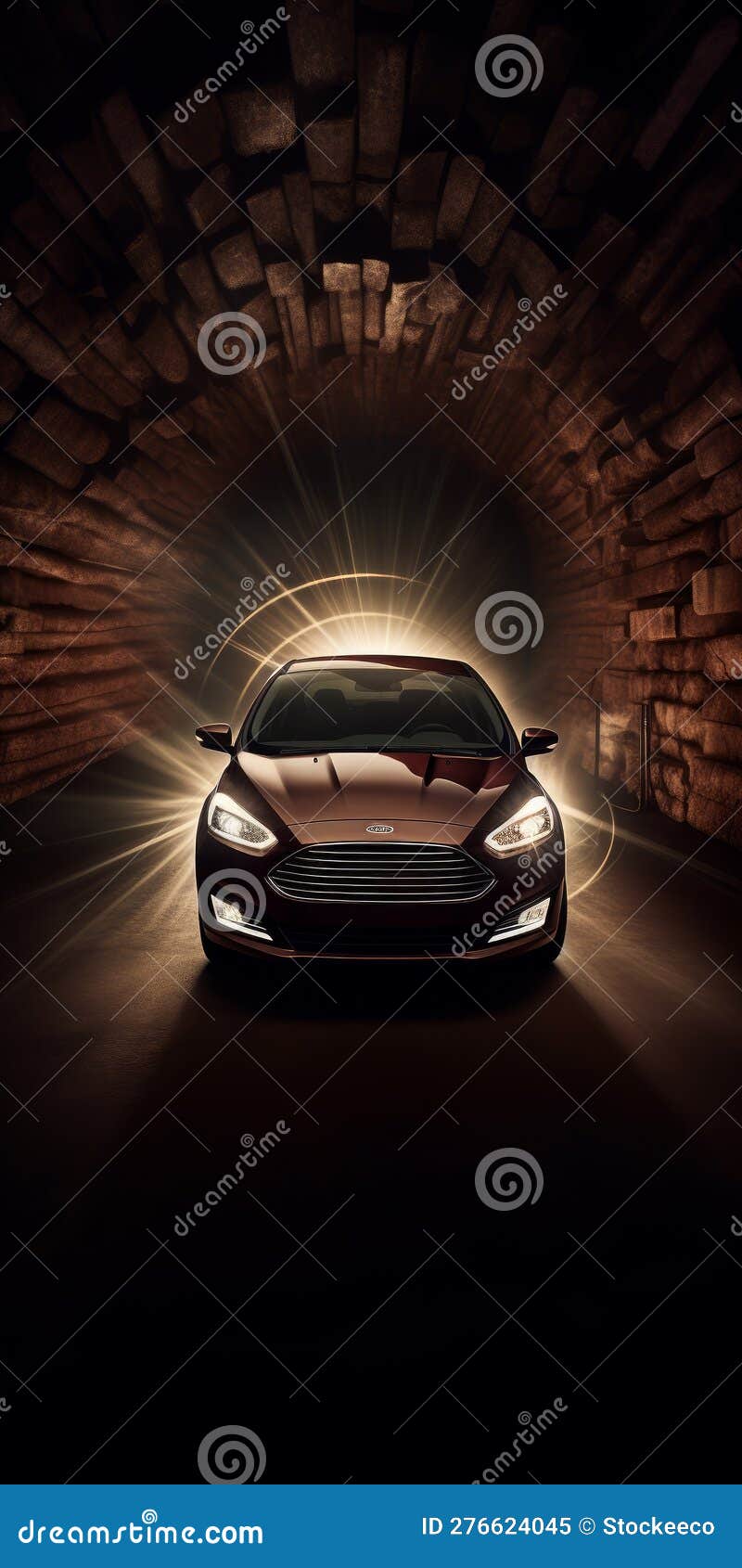 Ford Focus on Brown Spiral with Michael Jackson Style Stock Illustration -  Illustration of spiral, generated: 276624045