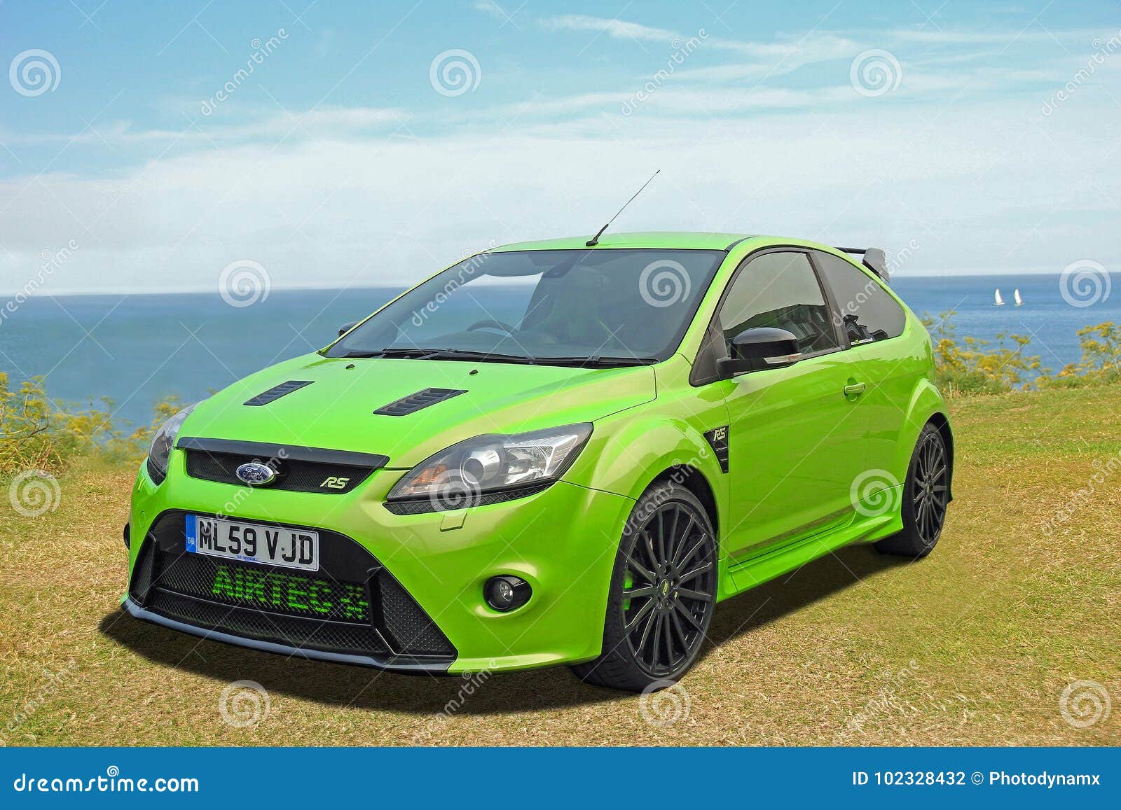 Ford focus rally sport car editorial Image of - 102328432