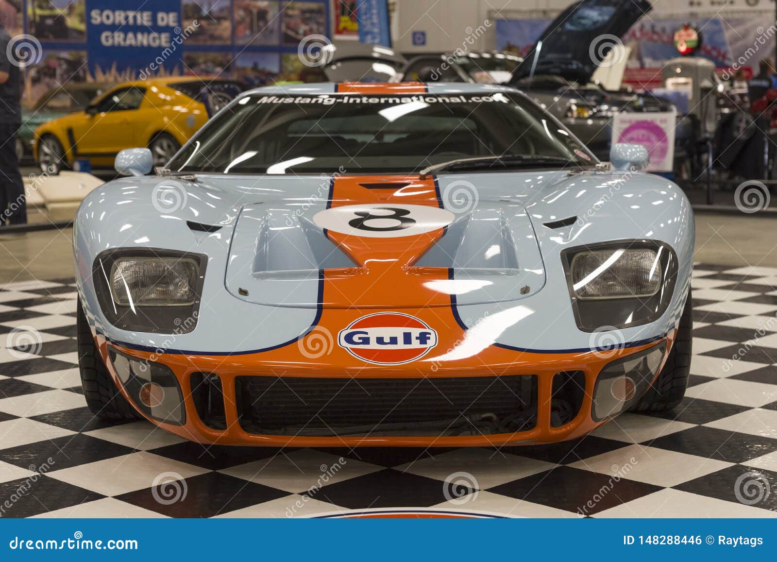 Ford gt40 front view editorial photo. Image of ford - 148288446