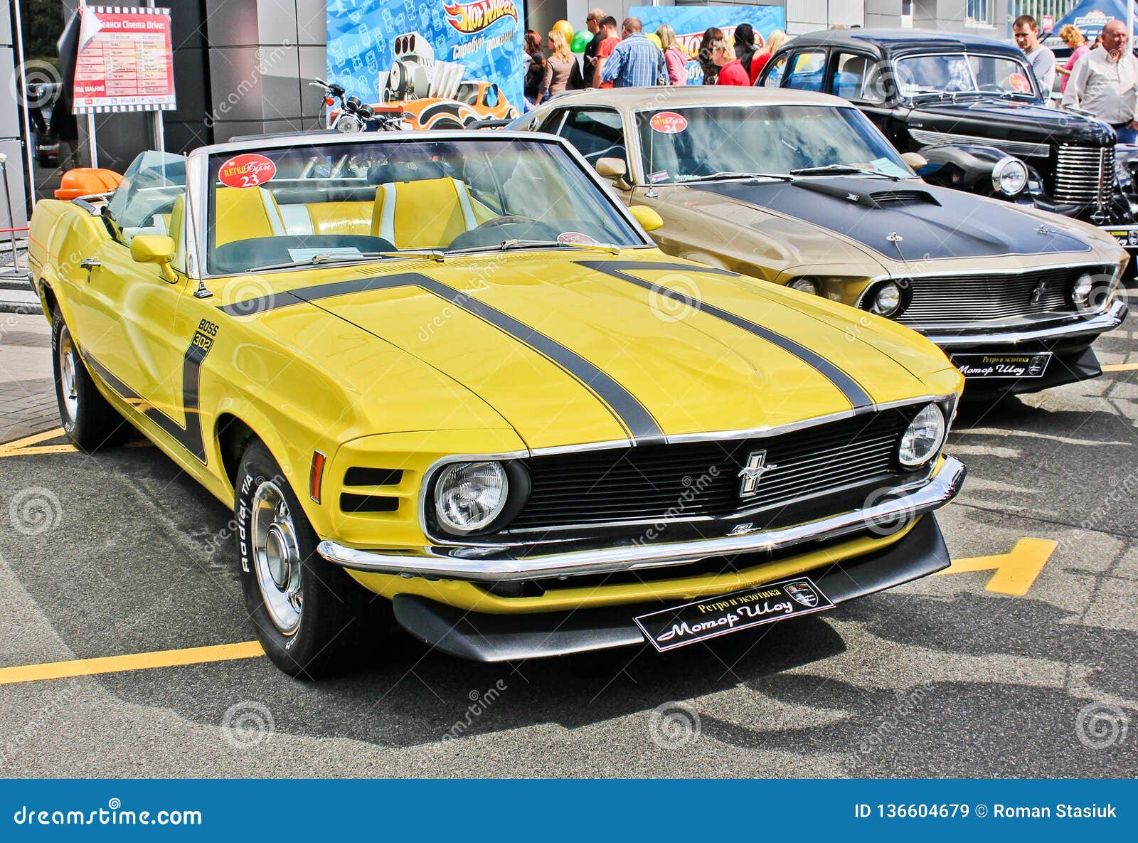 Kiev Ukraine May 25 2013 1970 Ford Mustang Boss 302 Hot