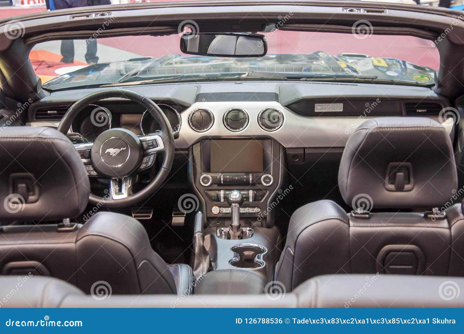 Ford Mustang Cabrio Interior Editorial Photo Image Of