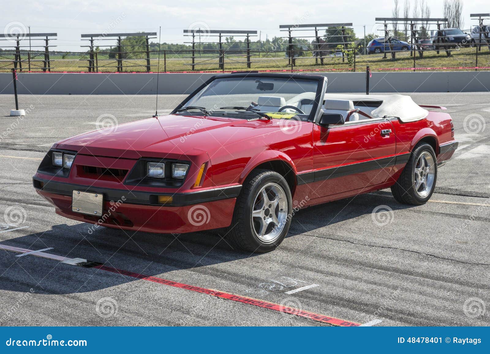 Ford Mustang Convertible Stock Image Image Of Generation