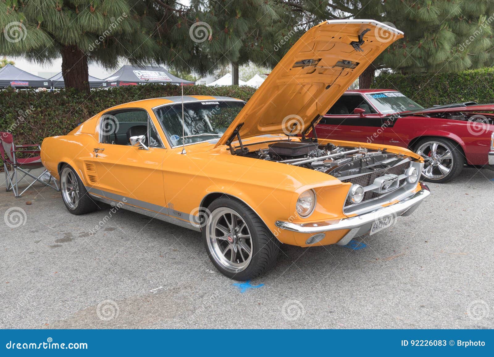 Ford Mustang on display editorial stock photo. Image of automobile ...