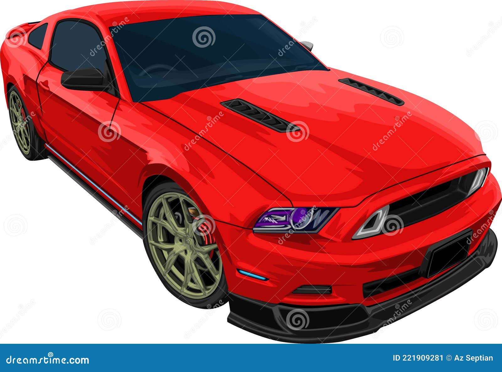 ford mustang realistic  2