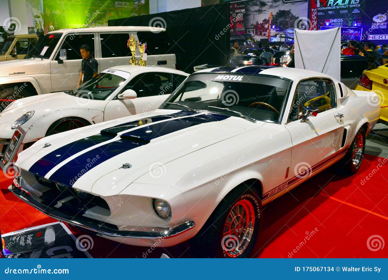 Ford Mustang Shelby GT 500 at Manila Auto Salon in Pasay, Philippines