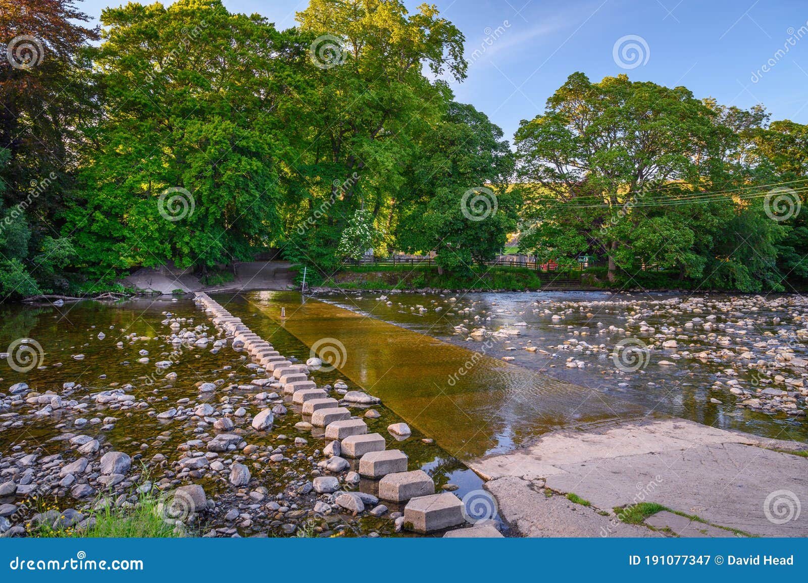 Stanhope Road Bridge Above River Wear Stock Image