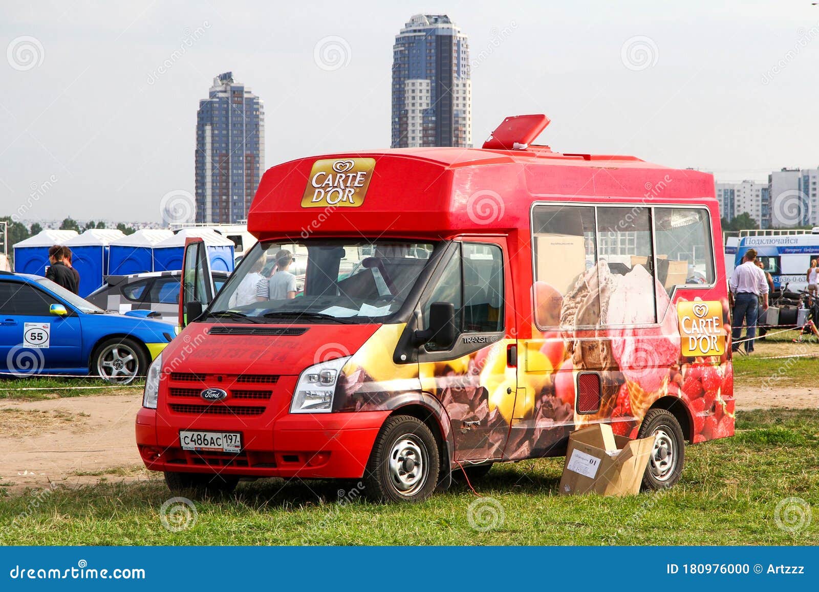 ford transit ice cream van