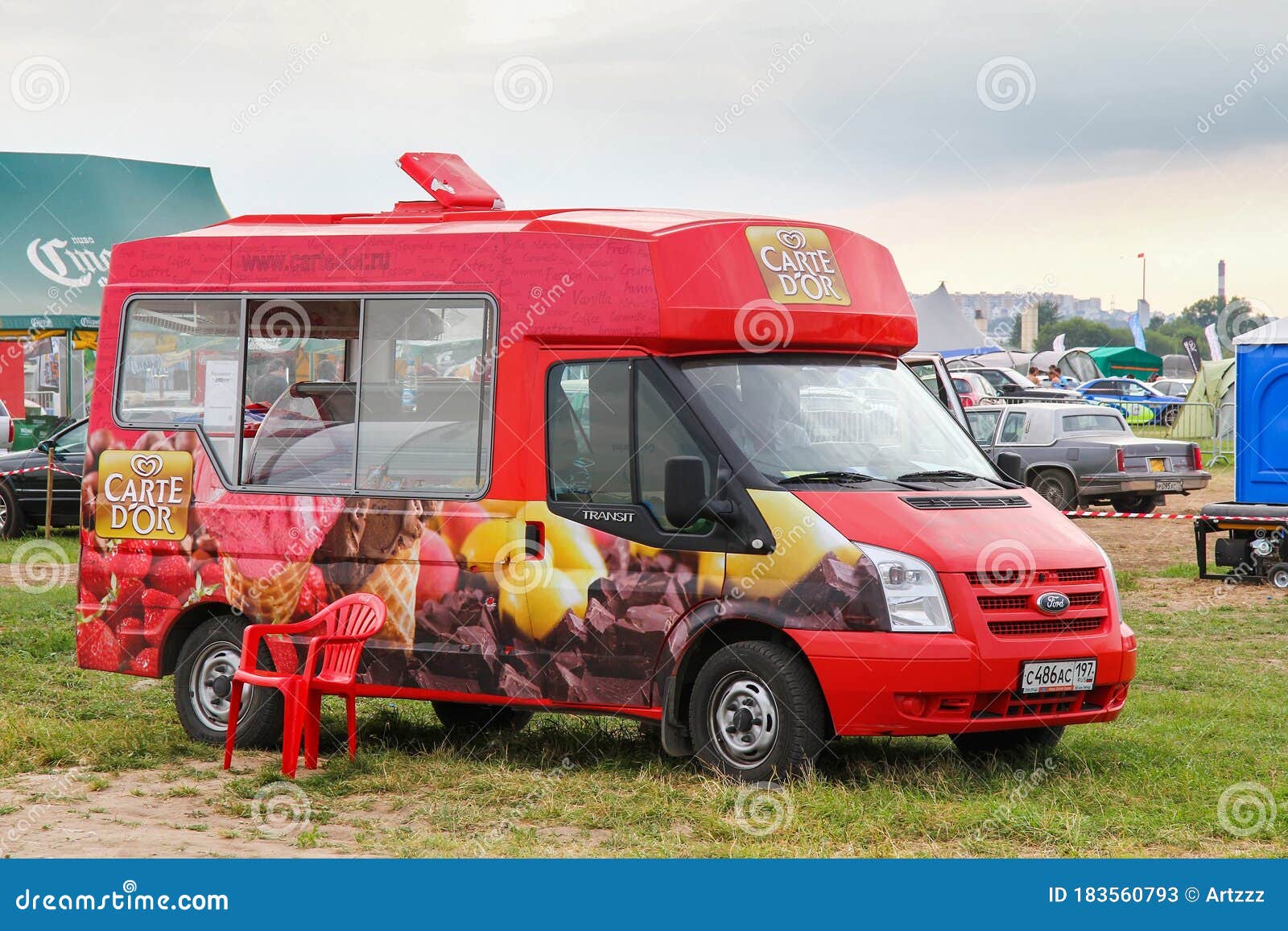 ford transit ice cream van