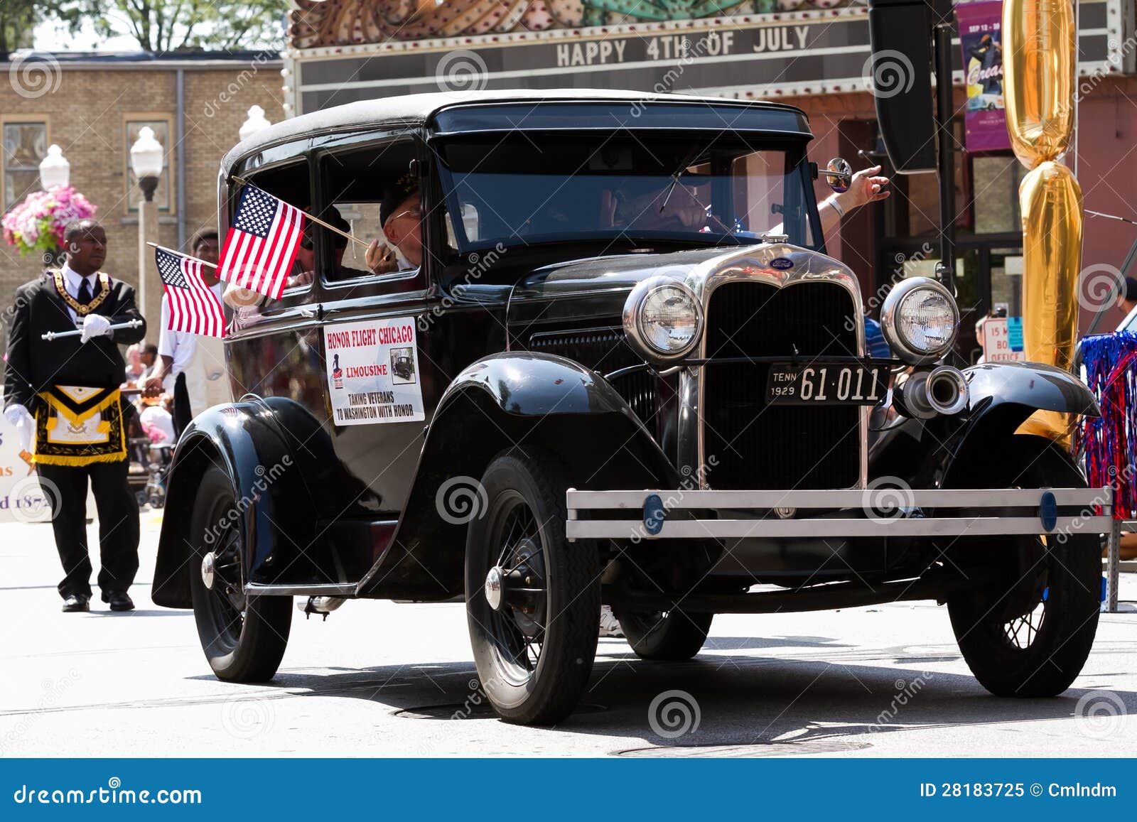 Ford Veterans Limousine editorial image. Image of illinois 28183725