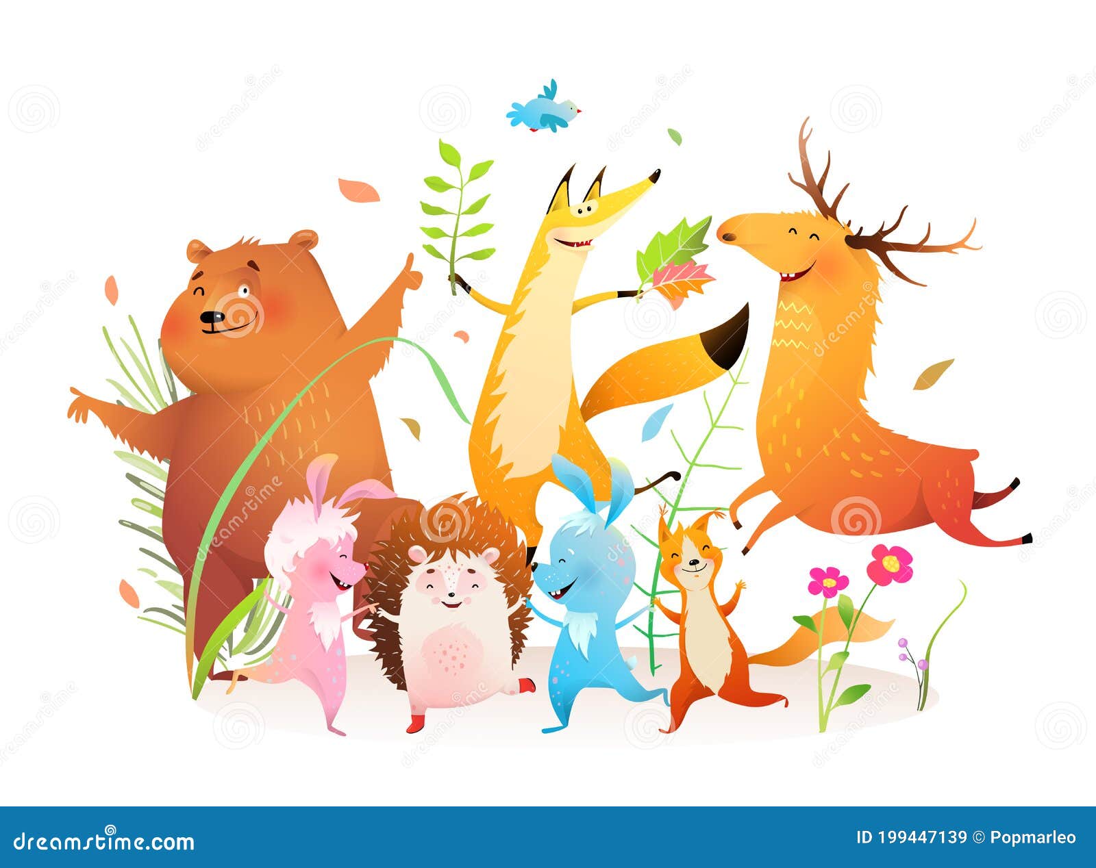 Animals Dancing Stock Illustrations – 2,628 Animals Dancing Stock  Illustrations, Vectors & Clipart - Dreamstime