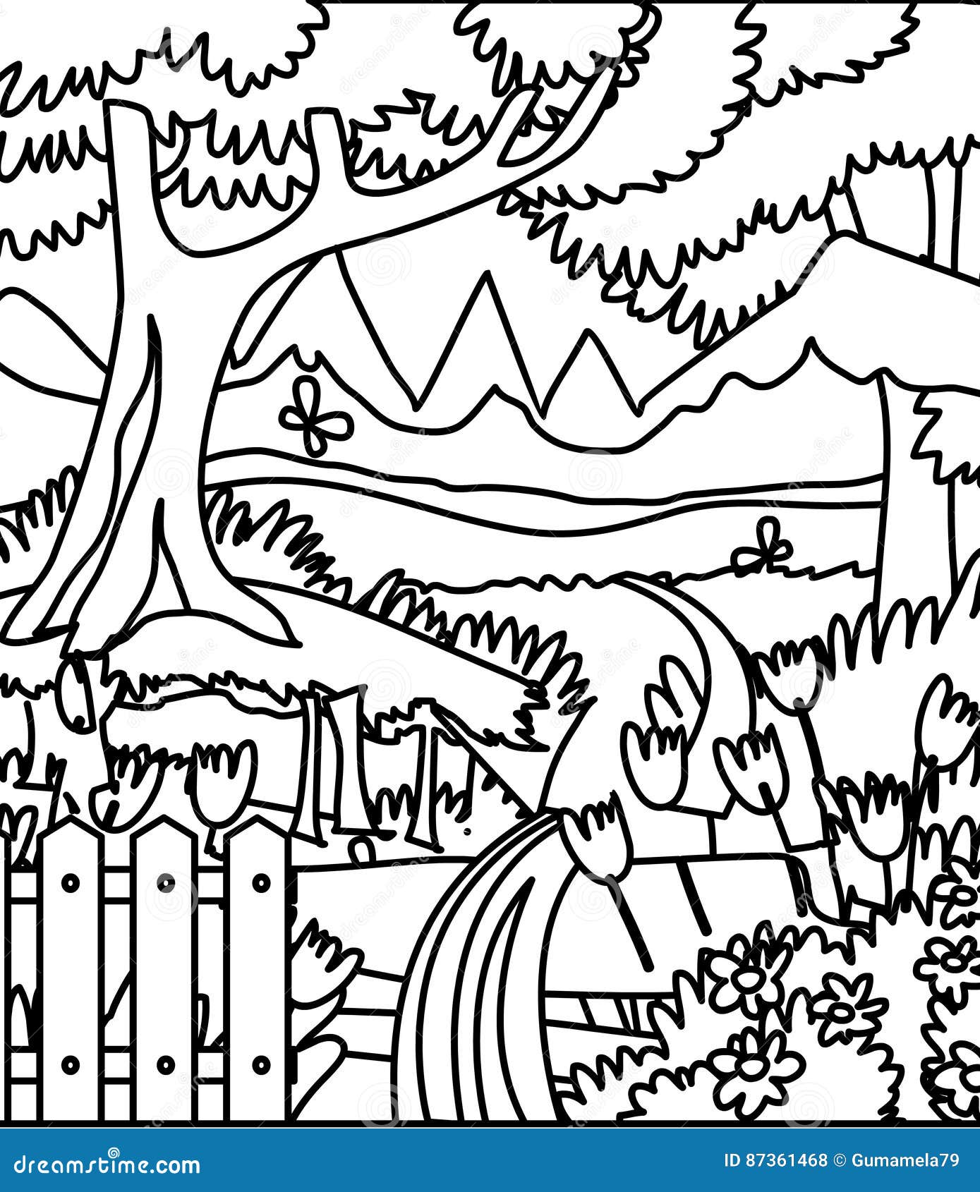 Forest Coloring Pages