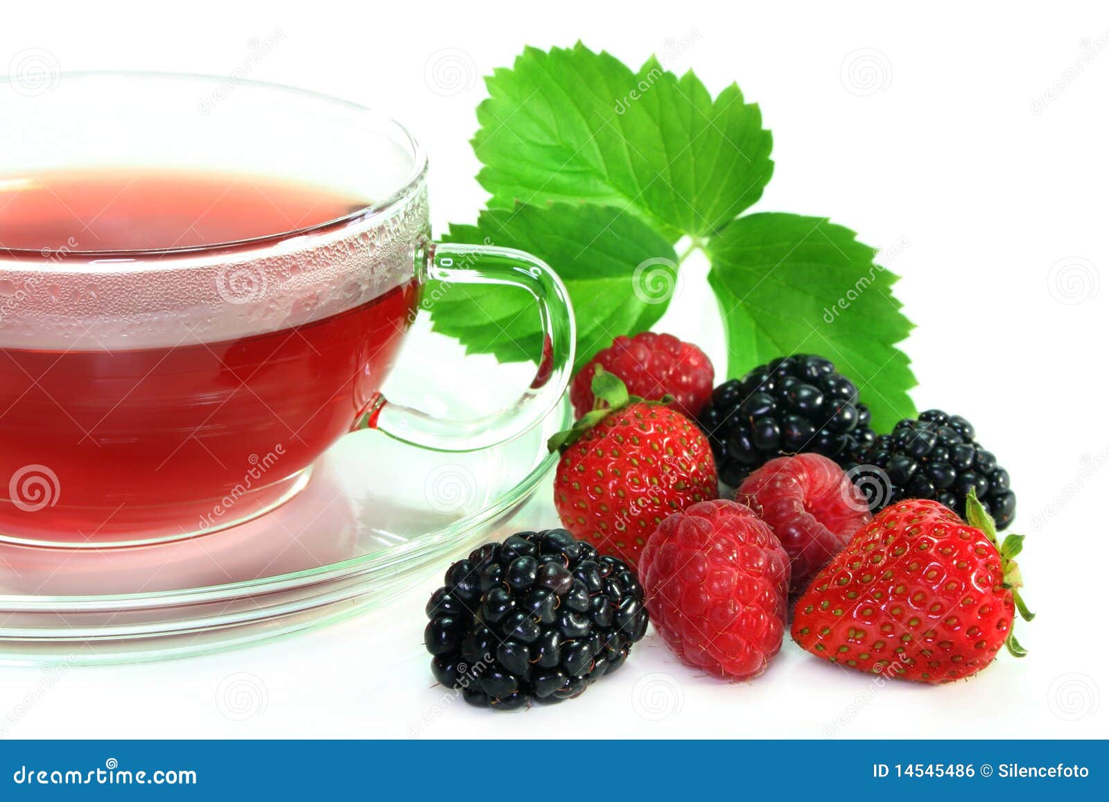 Forest Fruit Tea stock photo. Image of blended, forces 14545486
