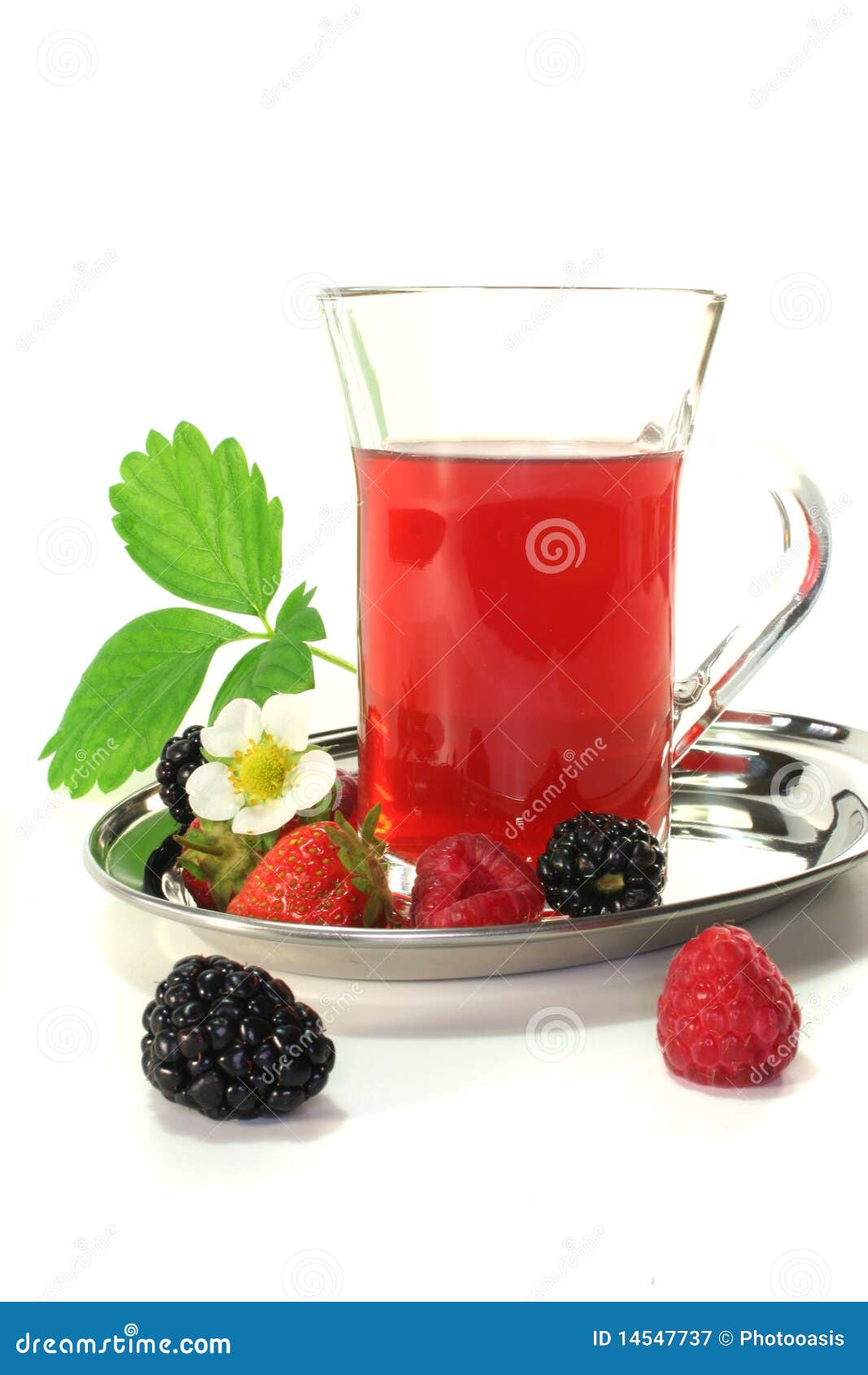 Forest fruit tea stock image. Image of forces, fresh 14547737