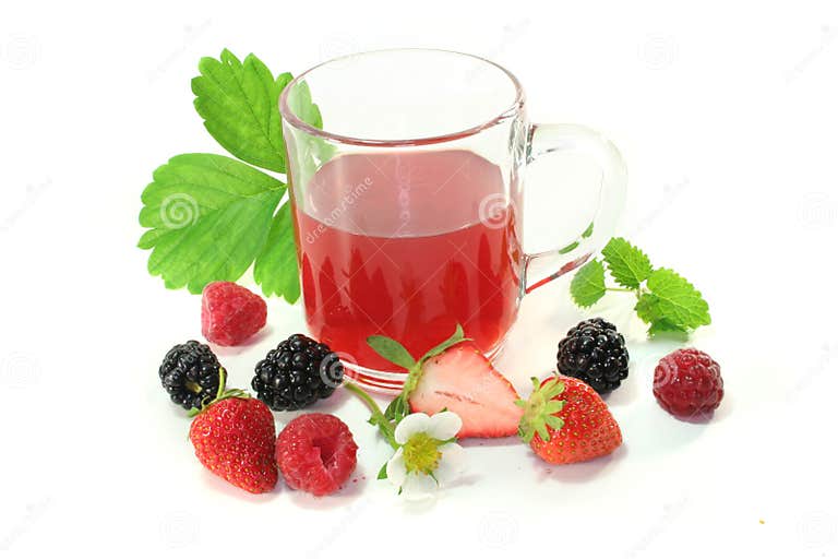 Forest fruit tea stock photo. Image of blackberry, vitamin 14547758