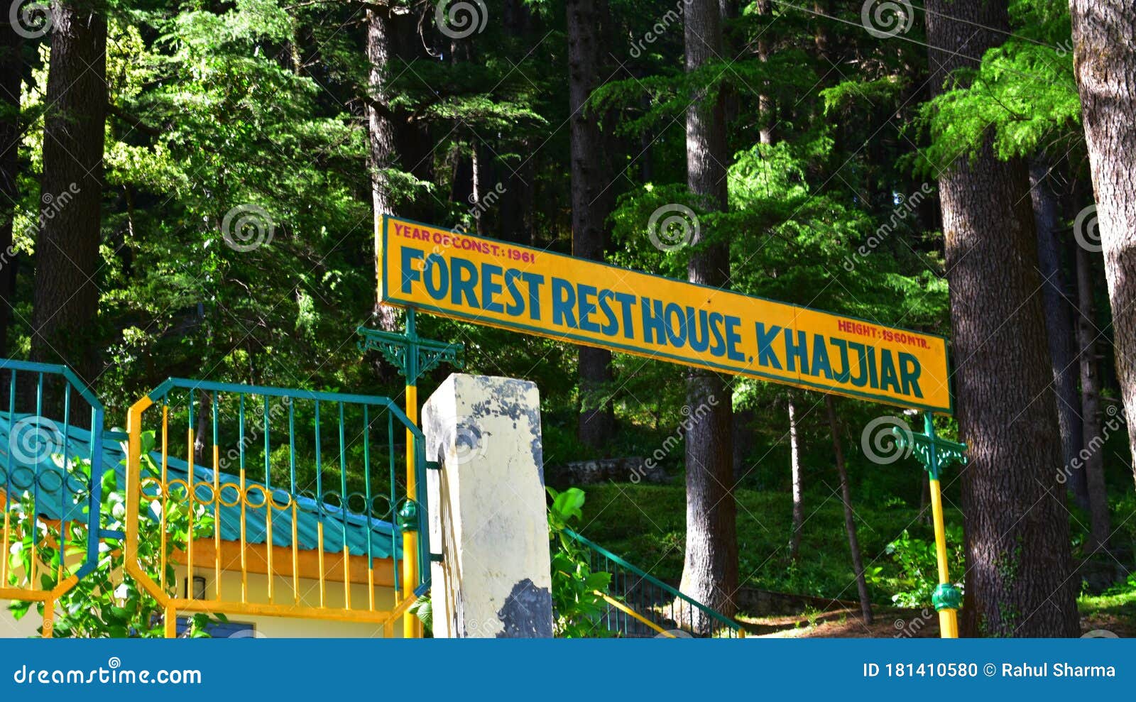 Forest Rest House Khajjiar Dalhousie Editorial Image Image of