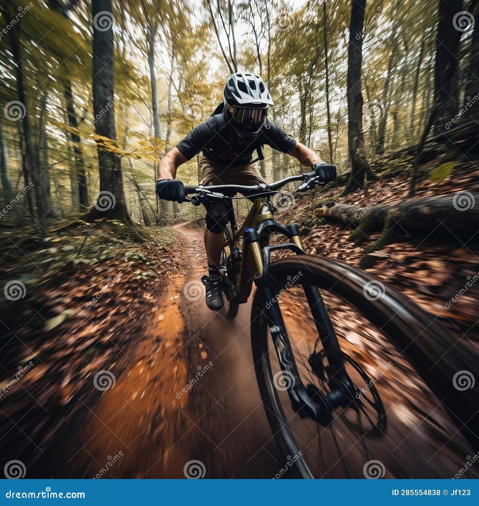 forest rush: a thrilling mountain bike adventure