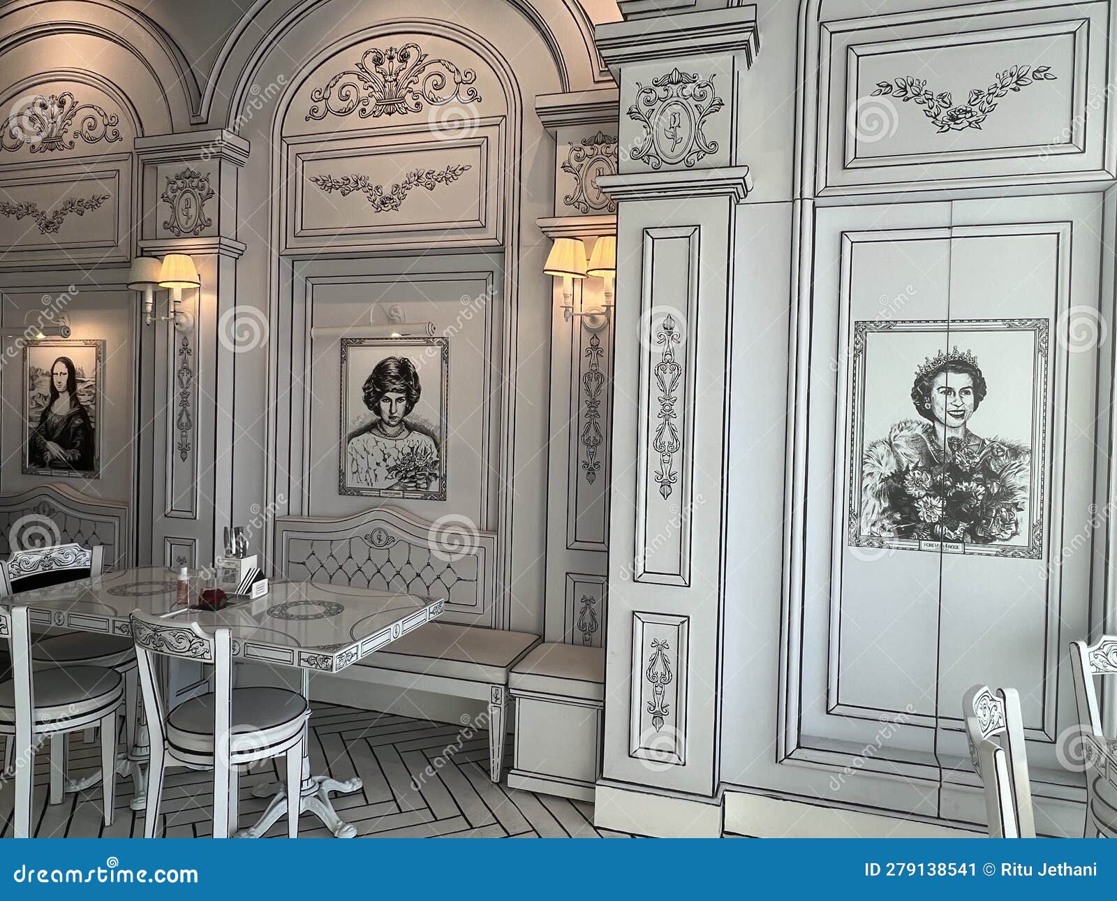 Forever Rose Cafe at BoxPark in Dubai, UAE Editorial Photo Image of