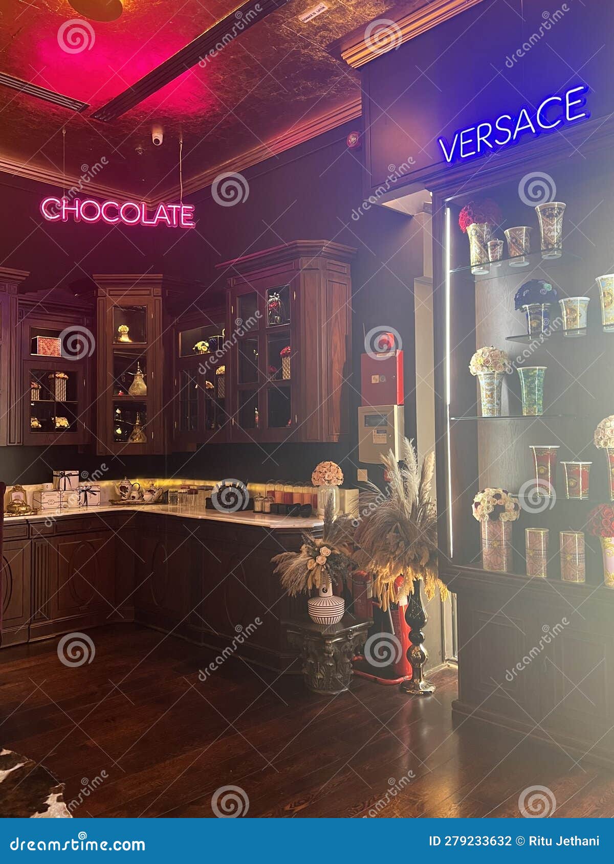 Forever Rose Store at BoxPark Development in Dubai, UAE Editorial