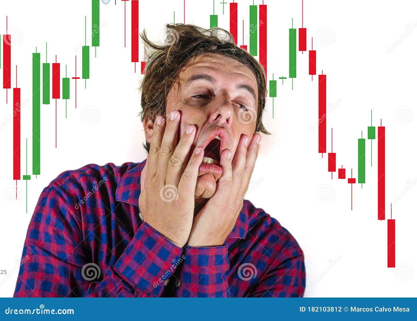 Forex And Stocks Market Trading Stress And Risk