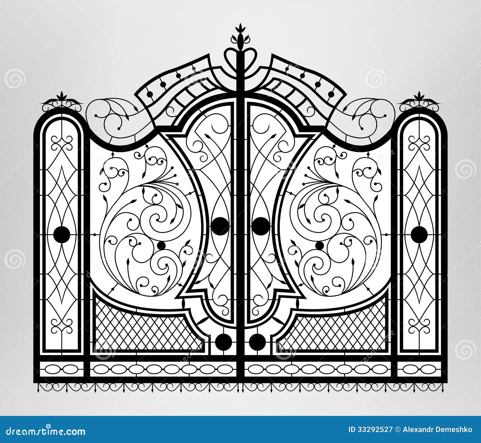 iron gate clip art free - photo #50