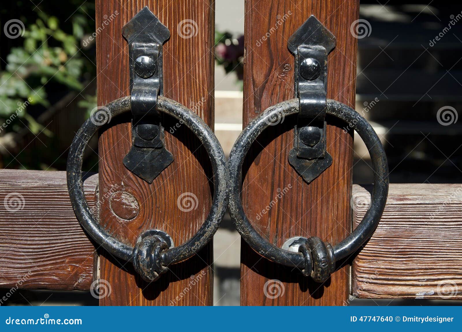 rings on the doors stock photo. Image of architecture 47747640