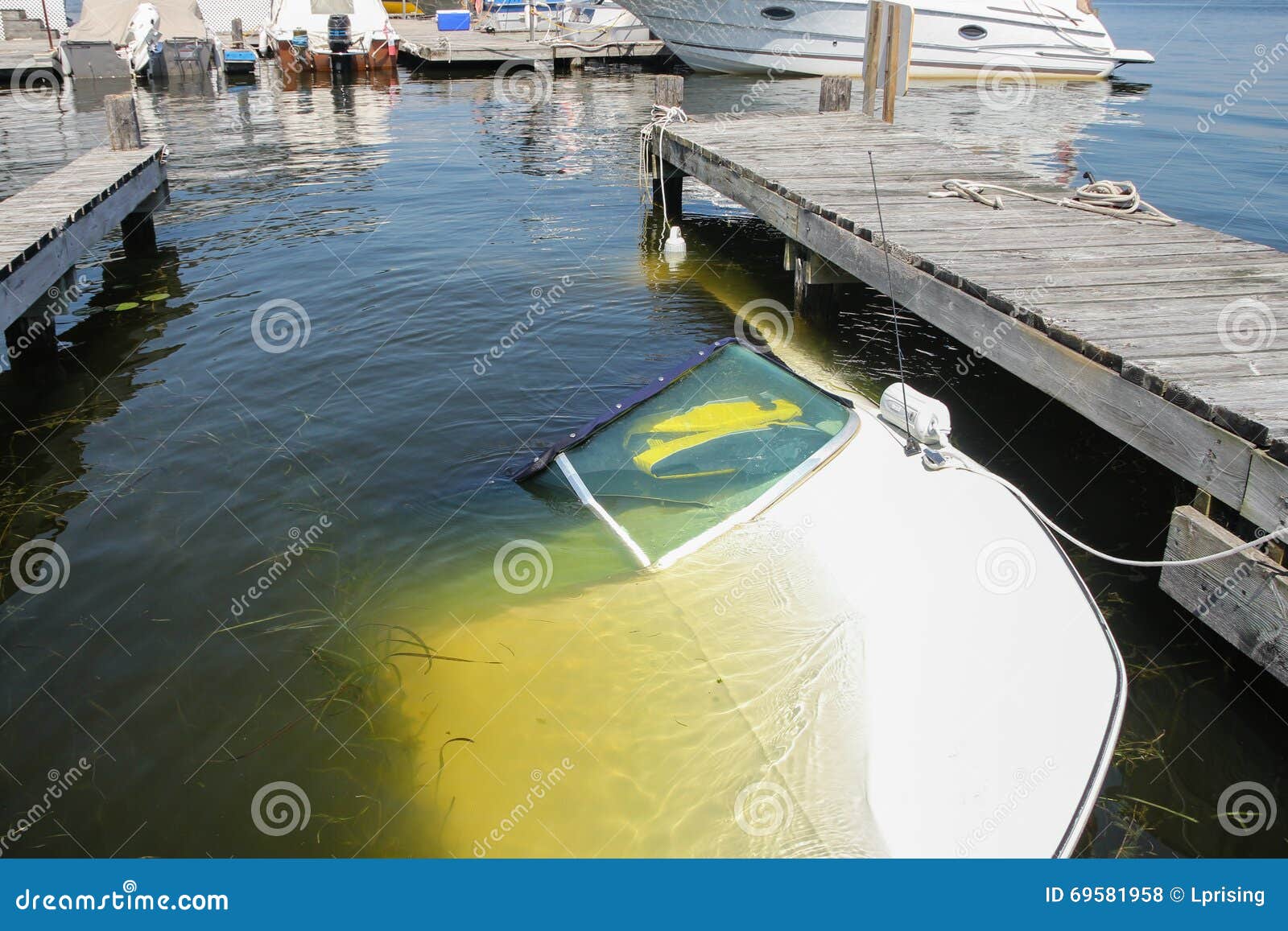 Forgot The Plug Stock Photo Image Of Accident Sinking