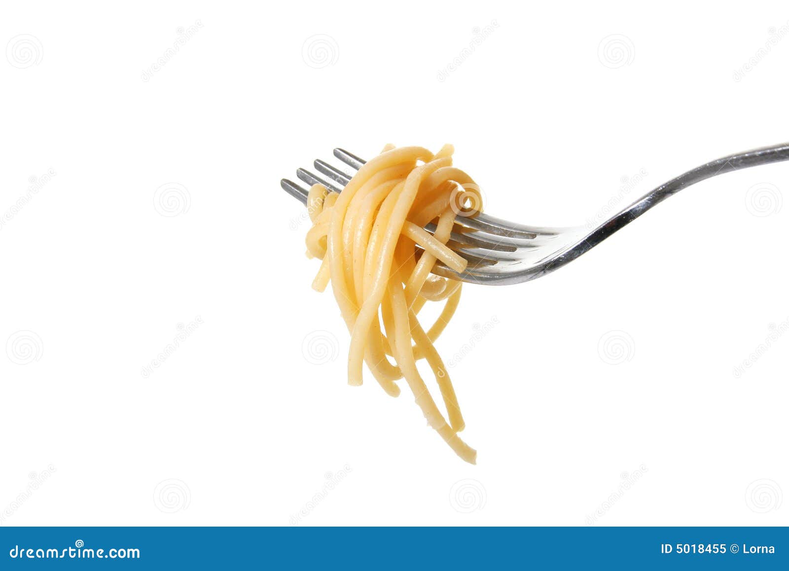 Fork de las pastas aislada imagen de archivo. Imagen de italiano 5018455