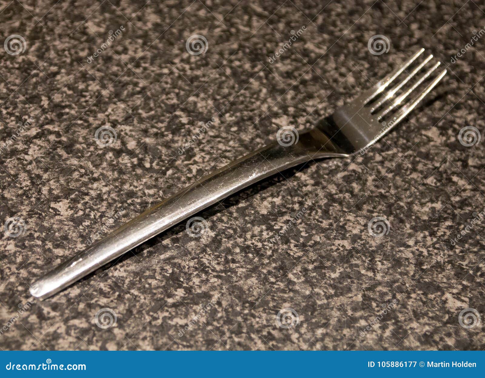 Fork in the Kitchen on a Black Worktop Stock Image Image of food, cooking 105886177