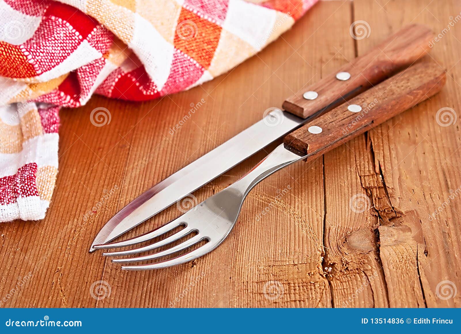 Fork and knife stock photo. Image of table, dishes, knife 13514836