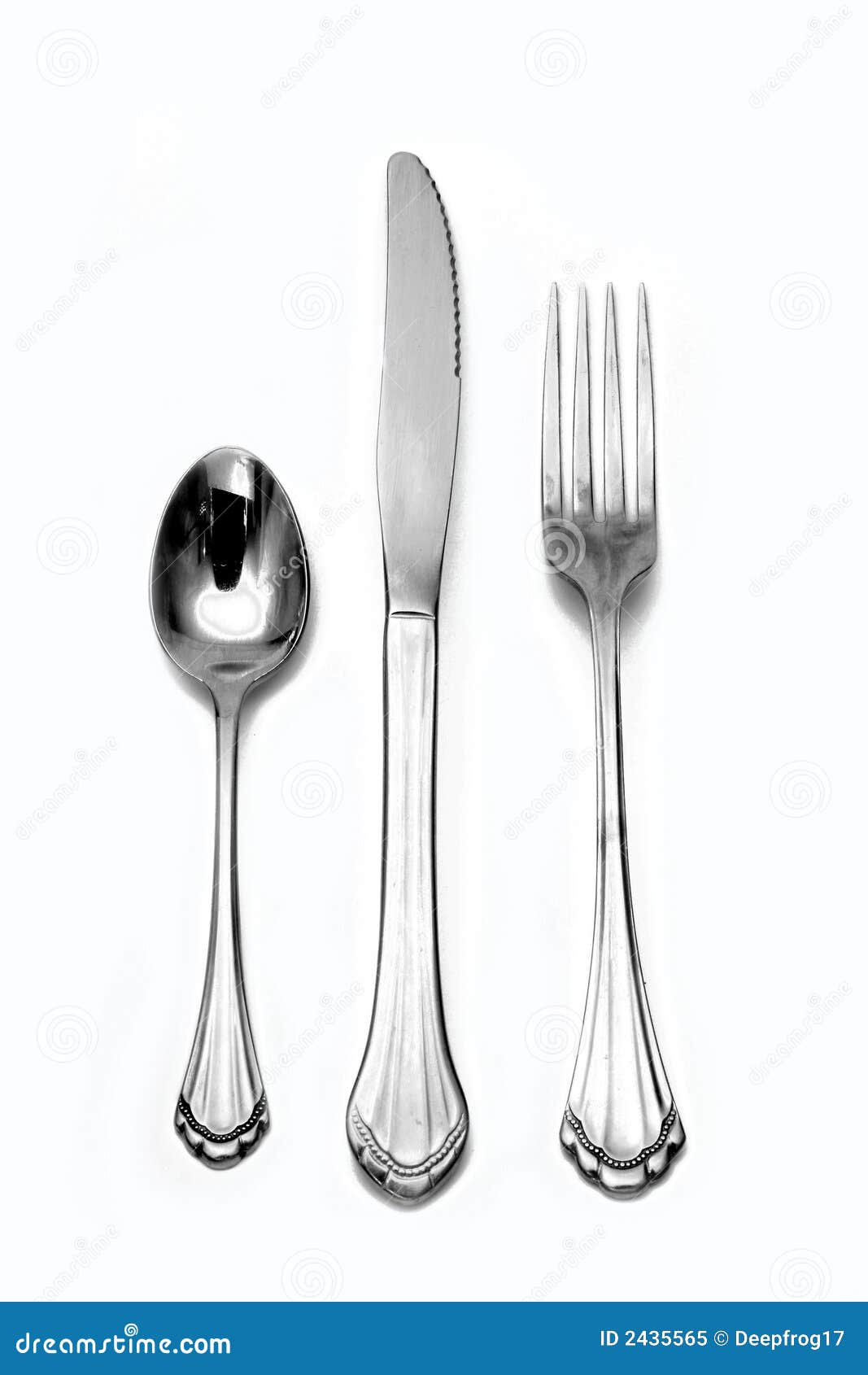 fork knife spoon silverware