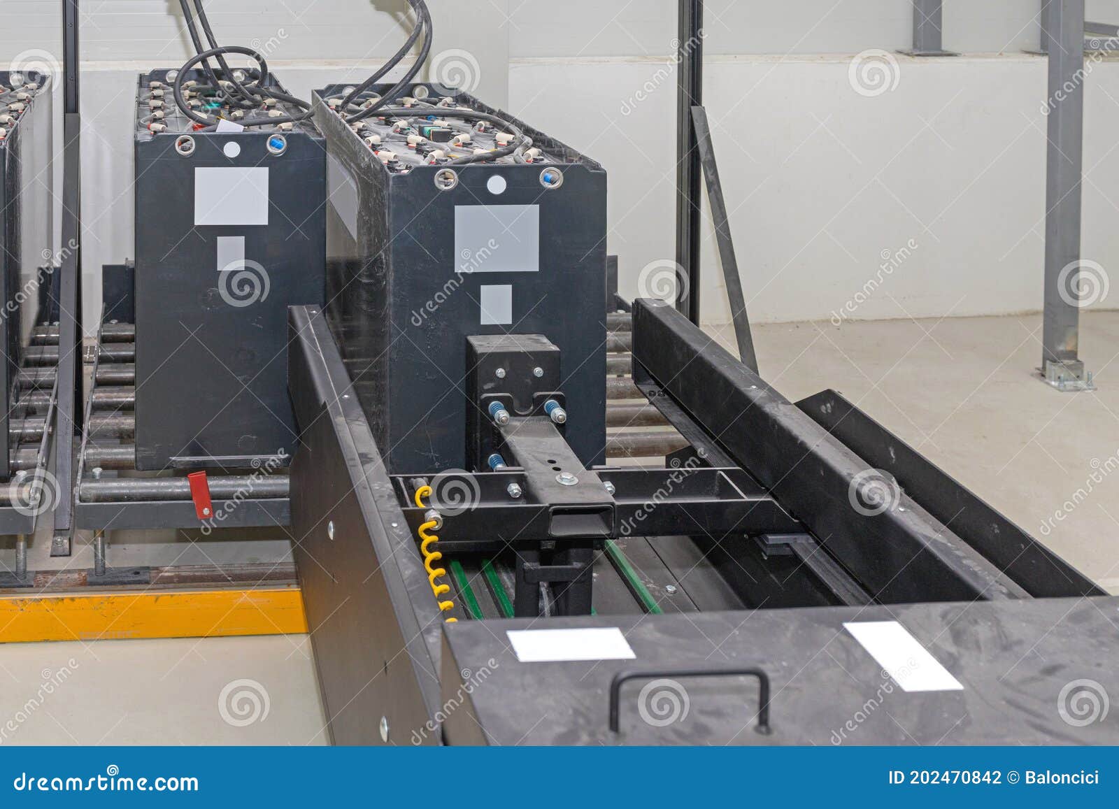 Forklift Battery Cell stock photo. Image of logistics 202470842