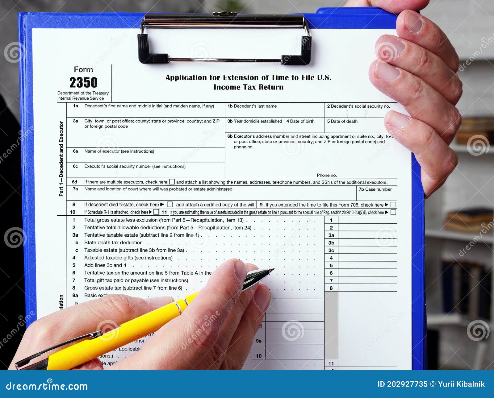 form-2350-application-for-extension-of-time-to-file-u-s-income-tax